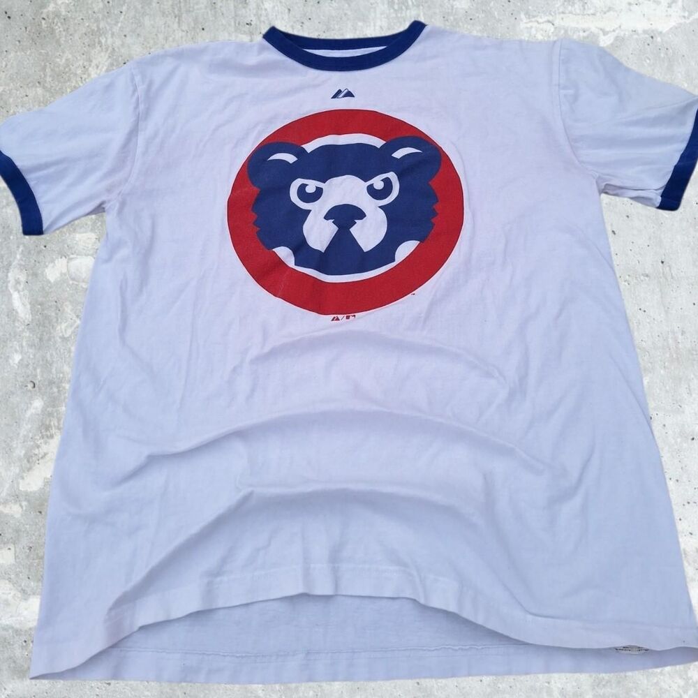 Majestic-athletic Men's White T-shirt